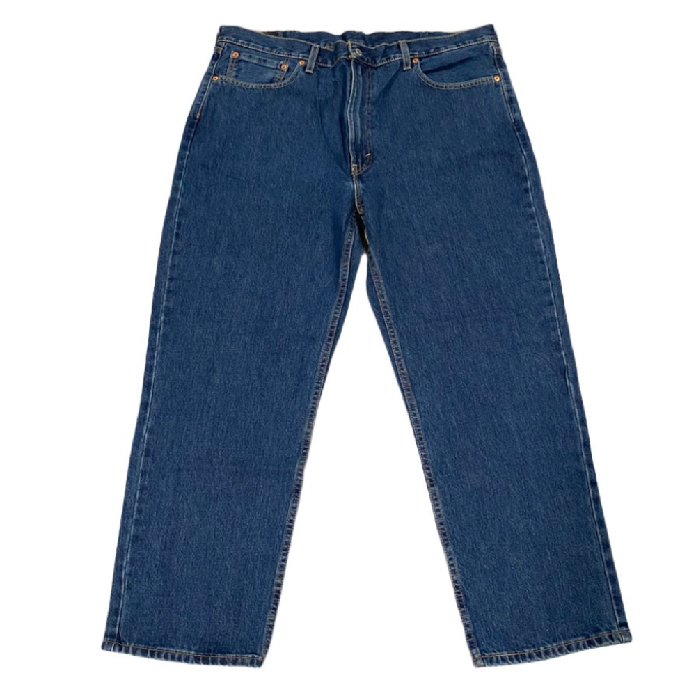 Levi's 550 Denim Jeans Men's Size W42 L29 Straight Leg Blue Levi Strauss & Co